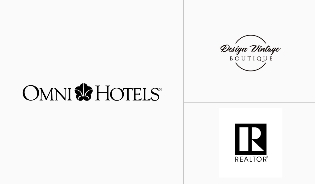 White Logo Examples, Create Your Own White Logo