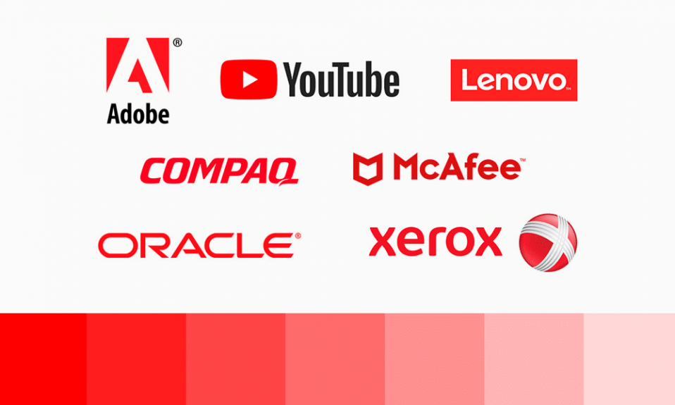 red color logos