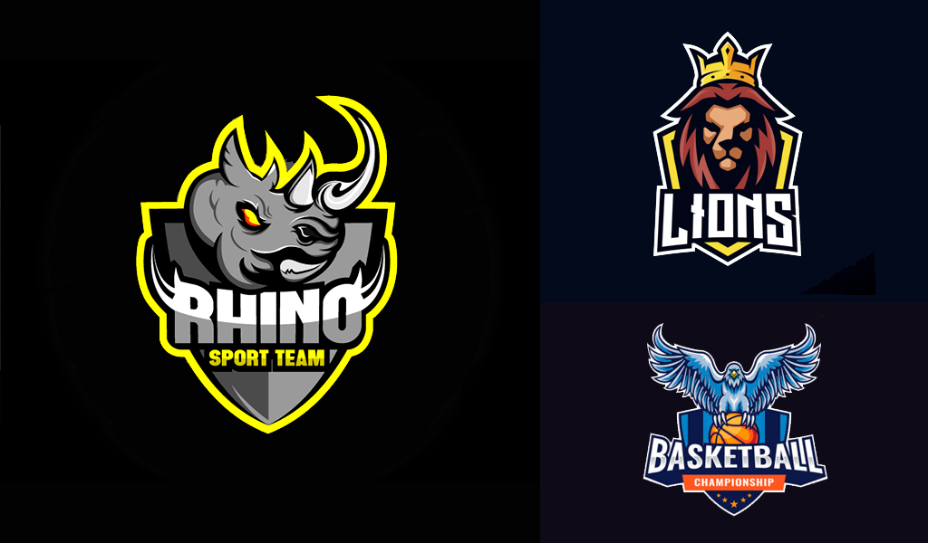 mascot sports team logos