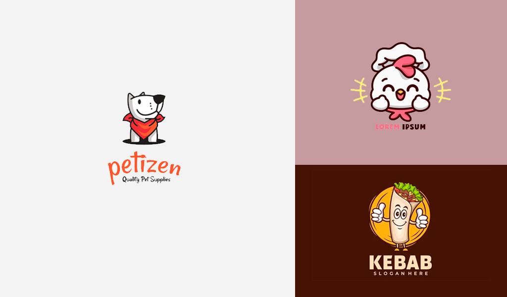 mascot restaurant logos