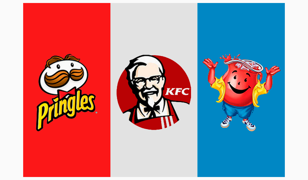 Famous mascot logos