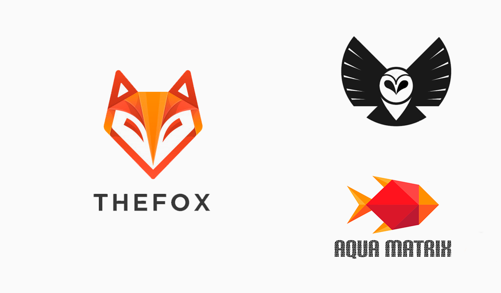 mascot geometric logos