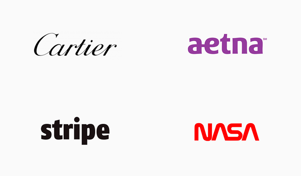 wordmark logos