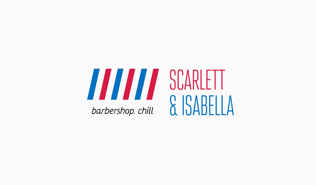 Barber vertical lines Logo