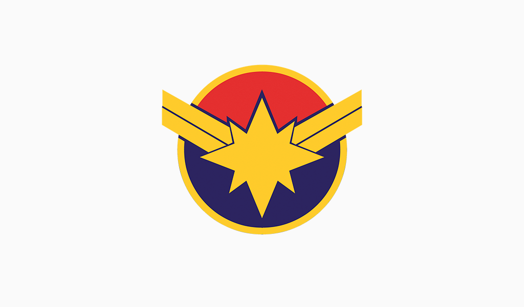 Logo di Capitan Marvel