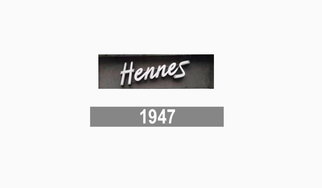 Logotipo da H&M 1947