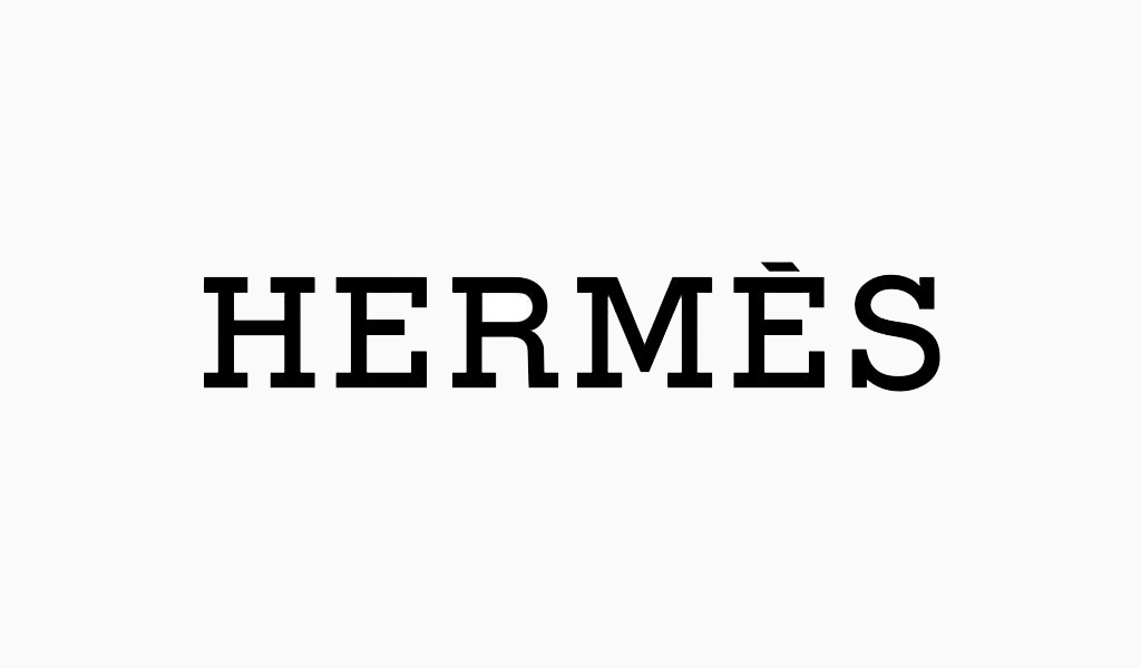 Police du logo Hermès