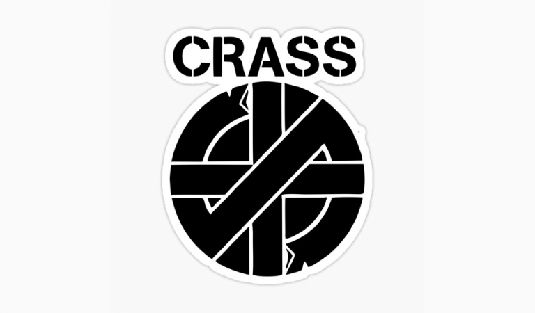 thumbnail image 2 of Crass Symbol 1 Inch Button Pin Badge – C020B 2 of 6
