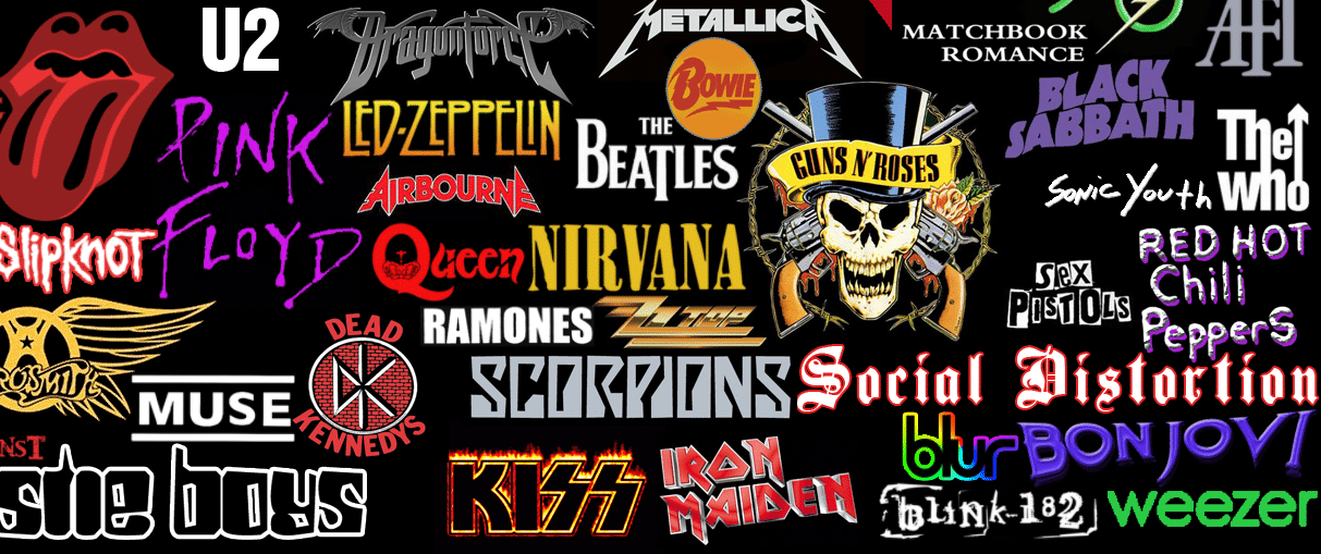 The 37 Best and Worst Band Logos Turbologo