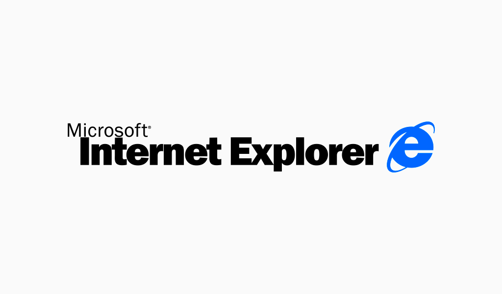 Internet Explorer logo 1996