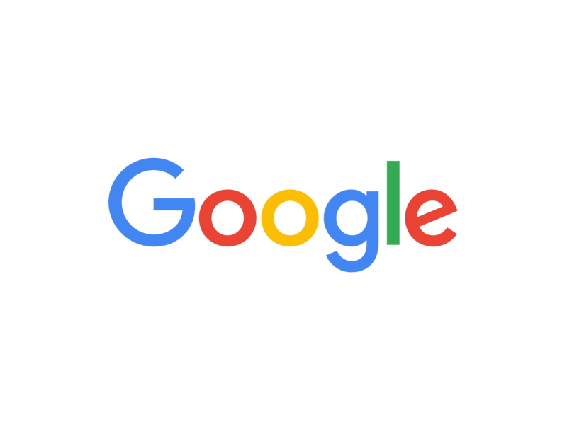 Google logo animato