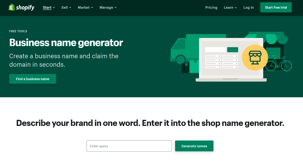 shopify name generator
