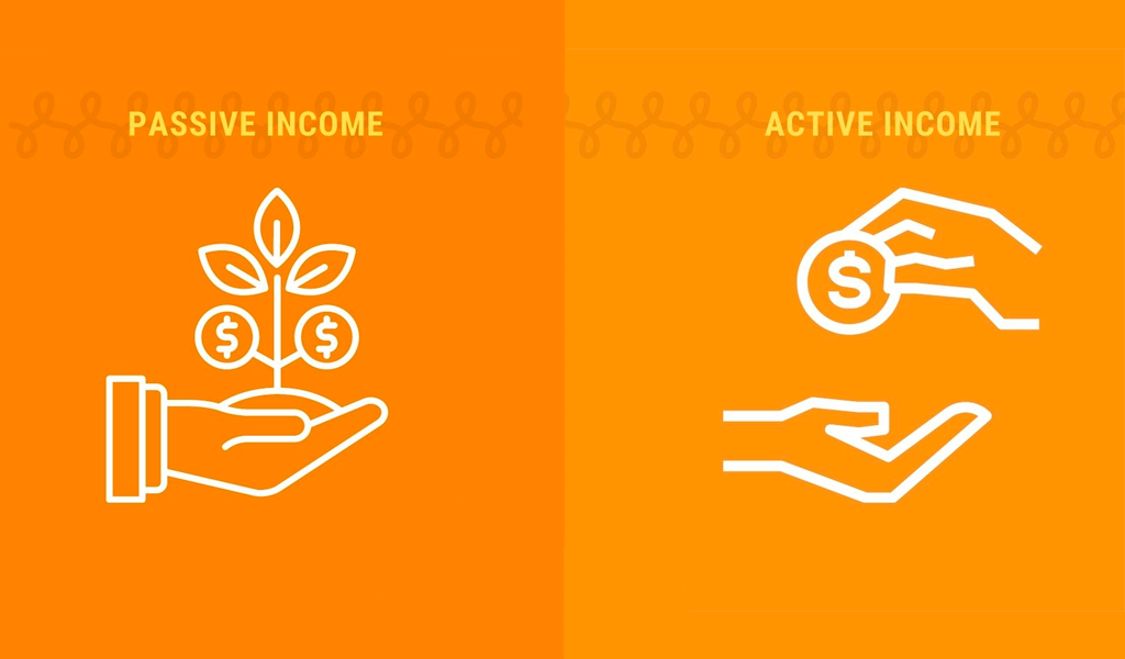 active and passive income