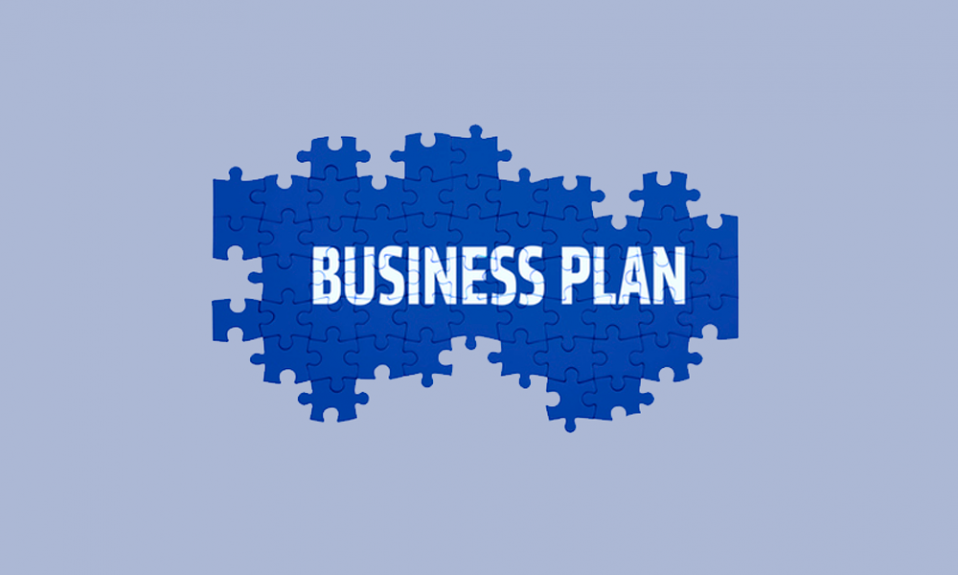 business plan with logo