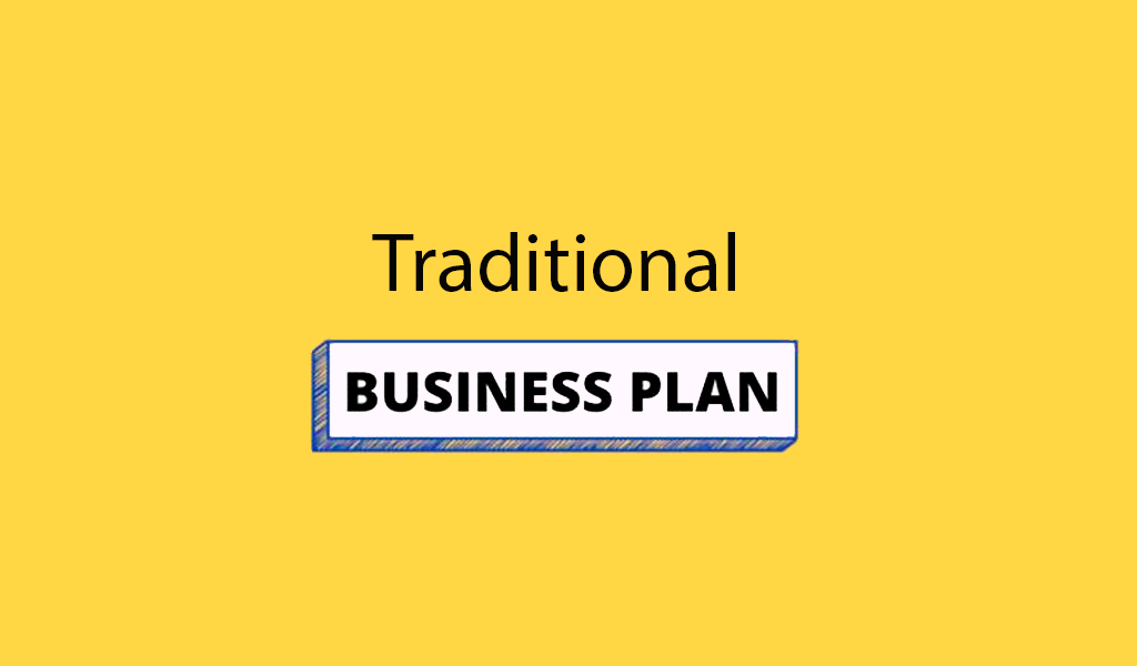 Traditional business plan