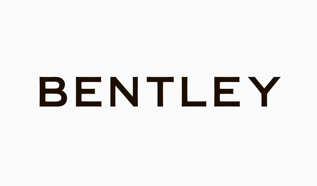Schriftart Bentley
