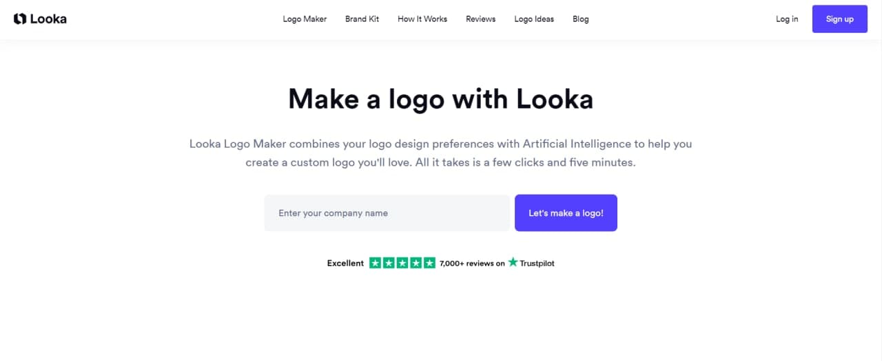 Looka logo maker