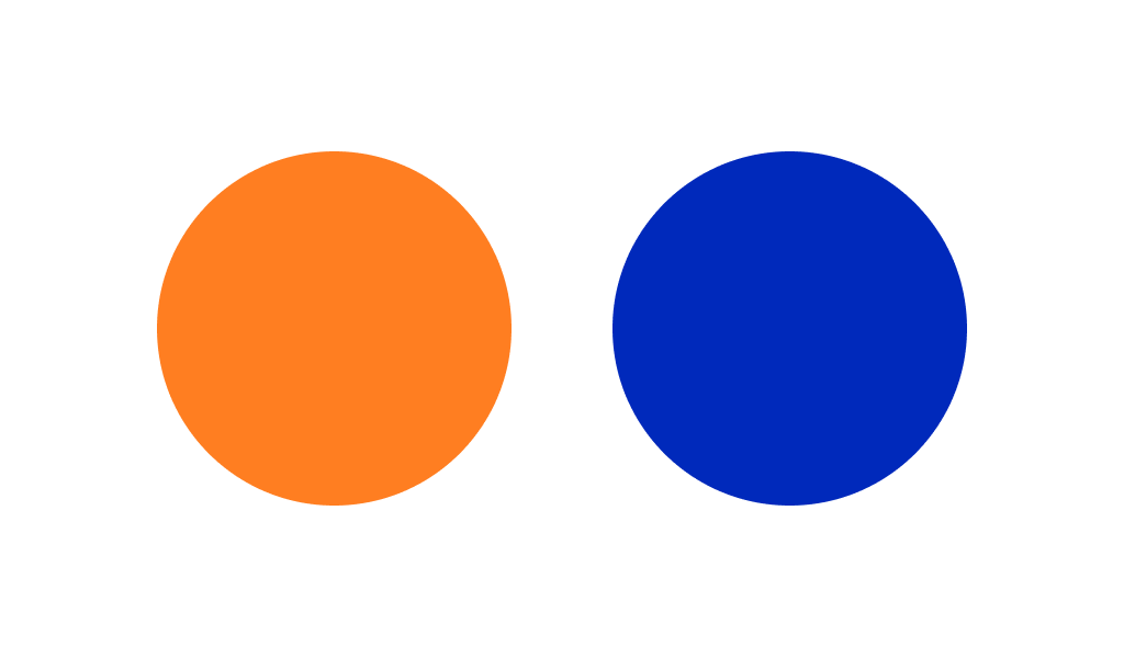 Orange & Blue