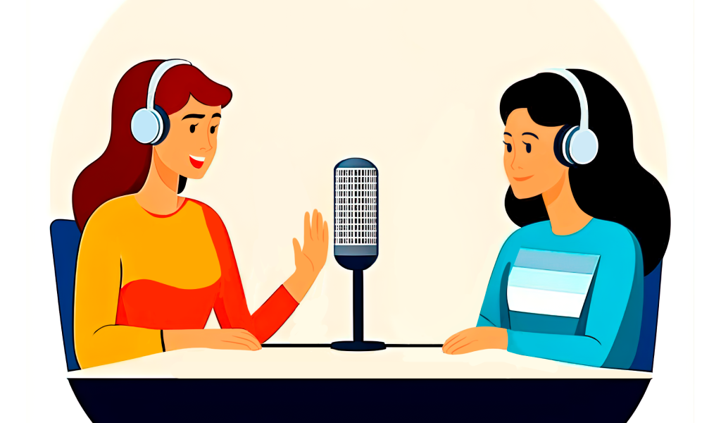 women host podcast