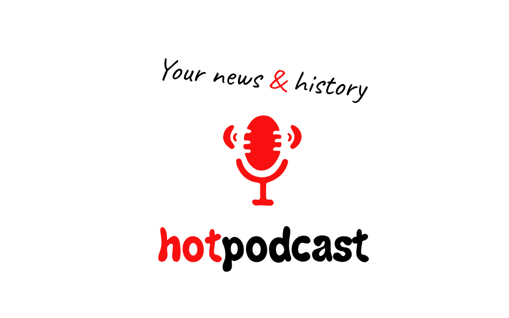 podcast logo red