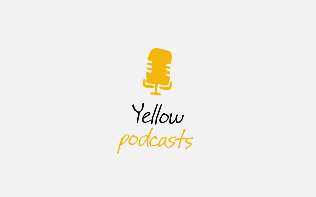 podcast logo yellow