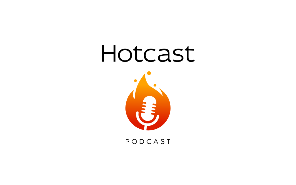 podcast logo fire
