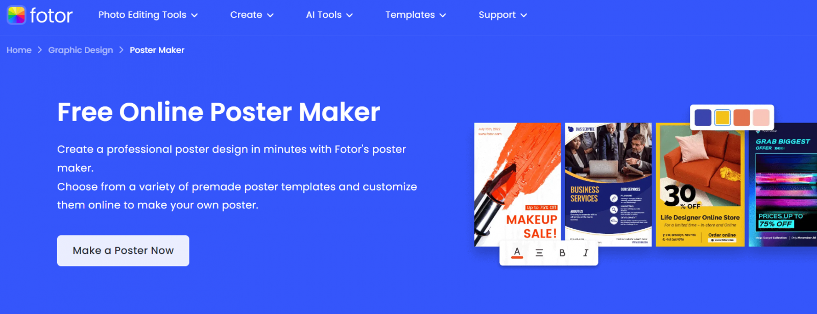 Poster Maker: Make Your Own Poster Online Free