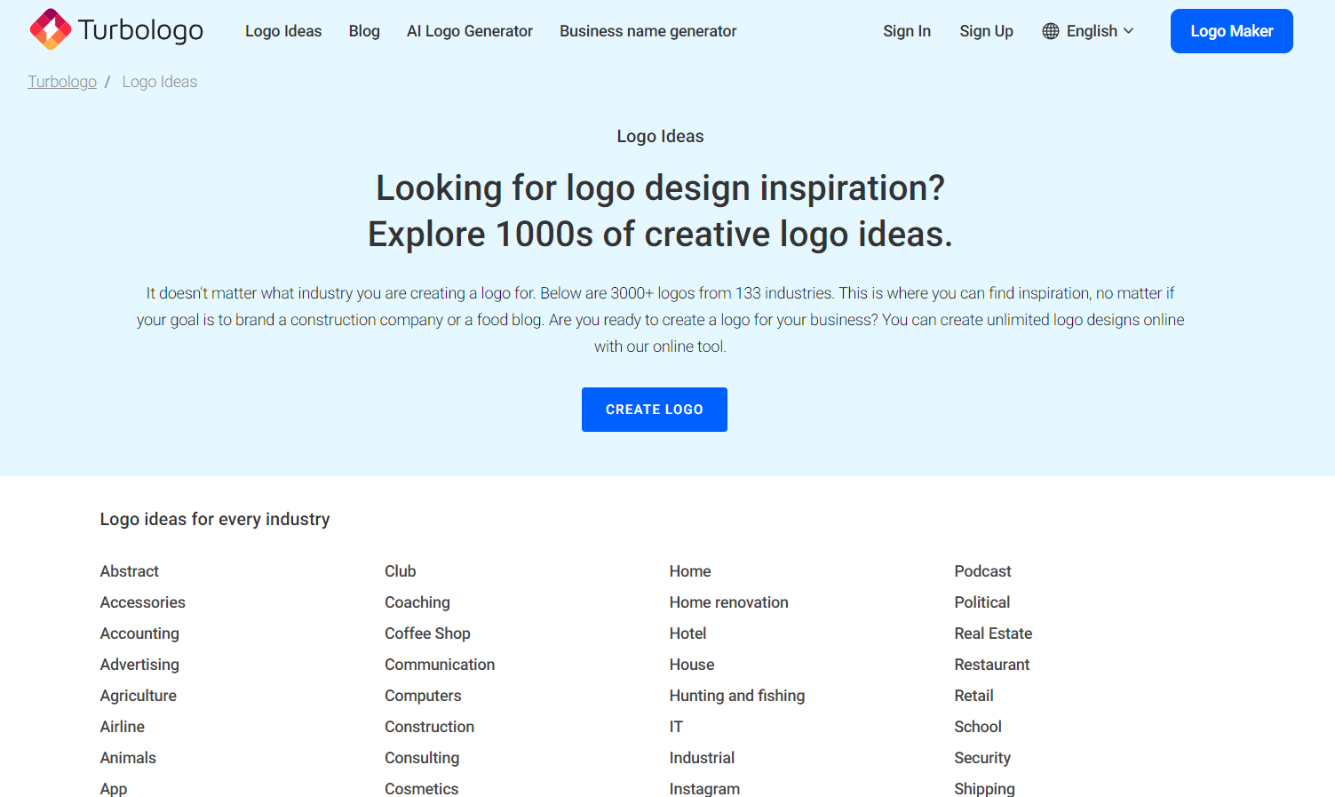 Logo ideas Turbologo