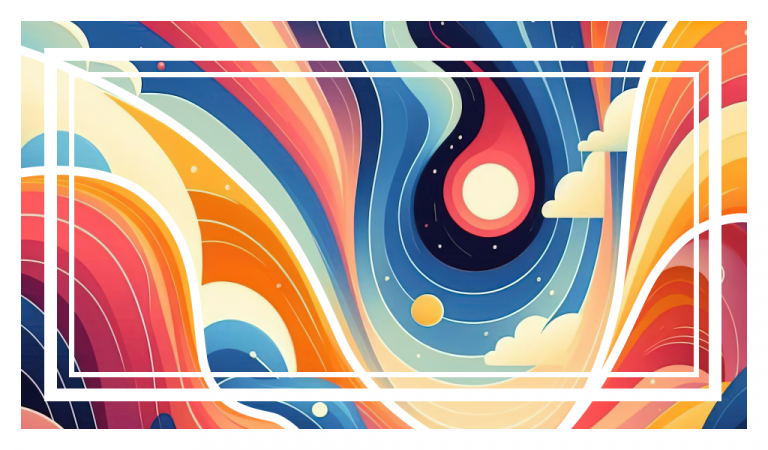 Psychedelic vibes: exploring funky and trippy logo designs