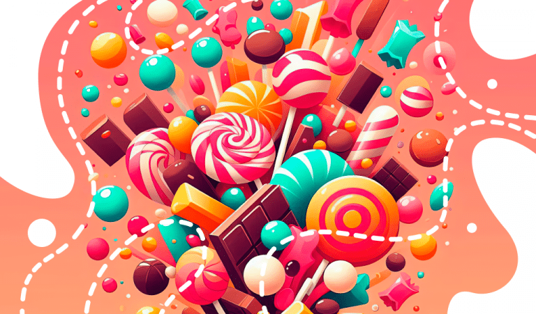 Candy colors in logos: vibrant and nostalgic design trends