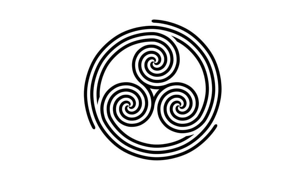 Gaelic Spiral Symbol