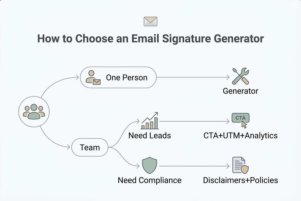 How to Choose an Email Signature Generator for Business Needs