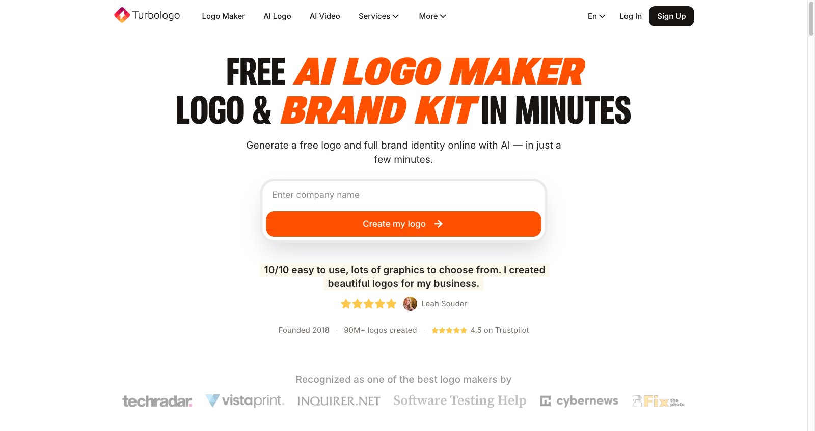 Turbologo logo maker