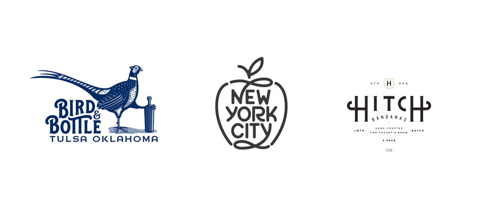 Ejemplos de logotipos retro Ejemplos de logotipos retro