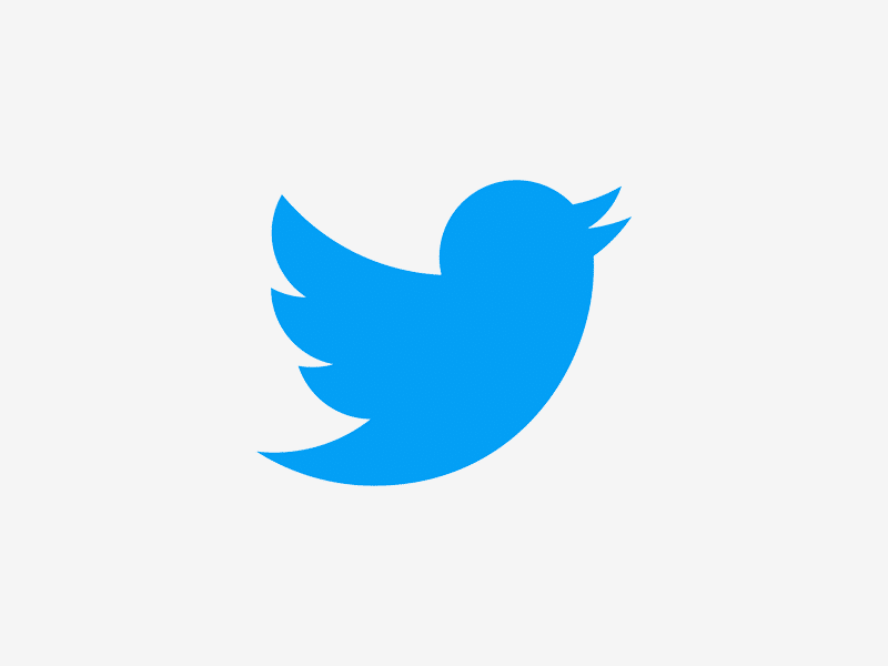 Logotipo de pájaro de Twitter Logotipo de pájaro de Twitter