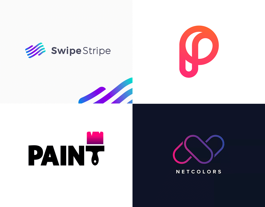 Logos degradados
