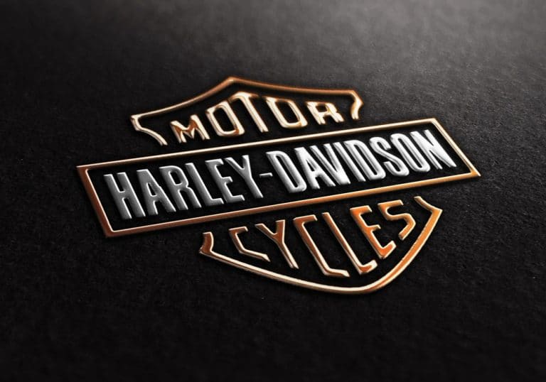 Evolución del logo de harley davidson
