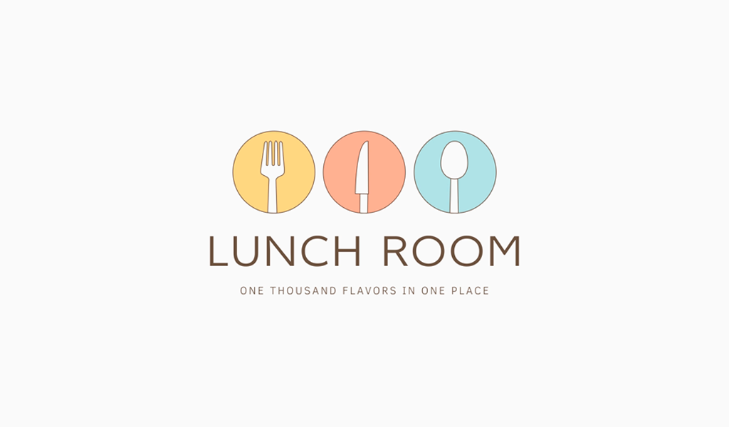 Logotipo para cafetería y restaurante.