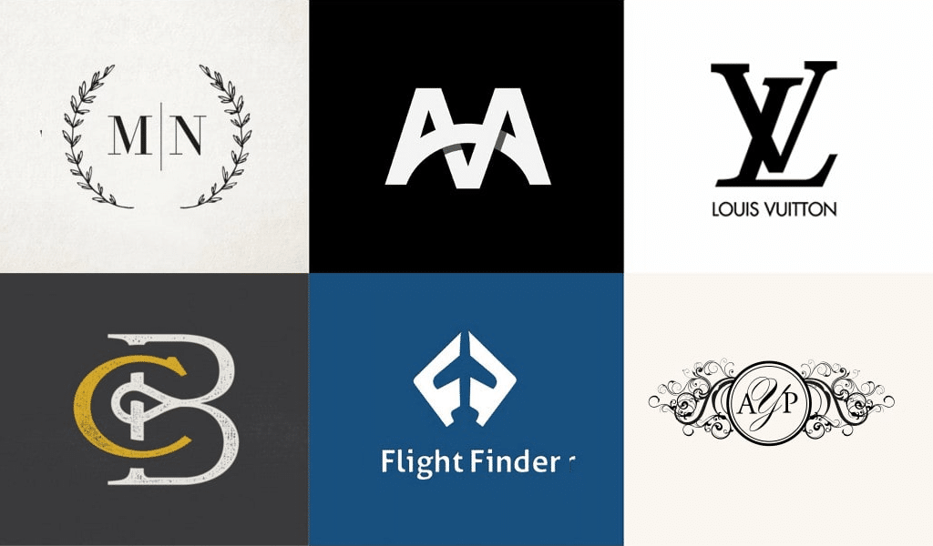 Ideas de logotipos de monogramas Ideas de logotipos de monogramas