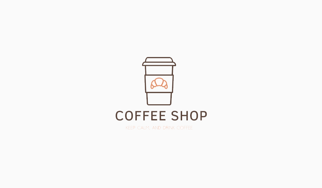 Logotipo de café Logotipo de café