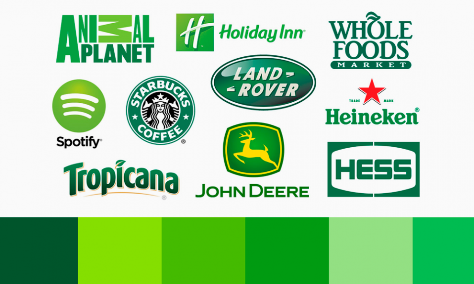 Logos verdes: ejemplos famosos de logotipos verdes y su significado |  Turbologo