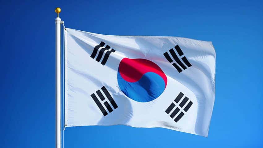 bandera de Corea