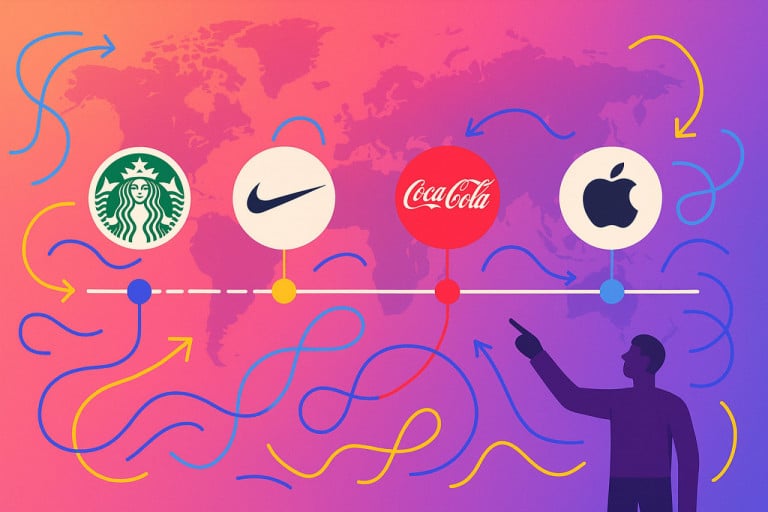 Logos Icónicos: Historia y Significado del Logo de Starbucks, Nike y Otros