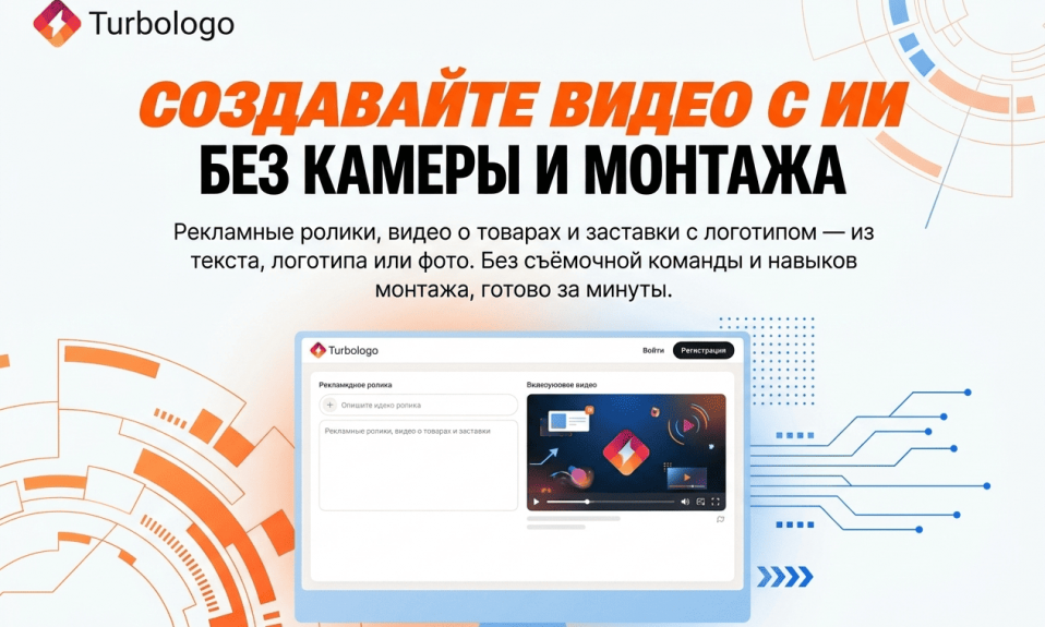 Generador de videos con IA de Turbologo: crea videos de marca con IA
