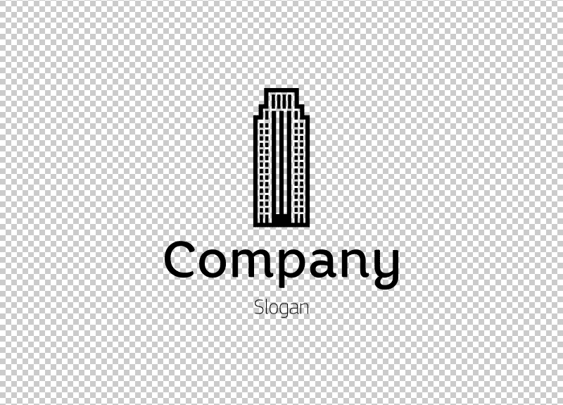 Transparent logo example