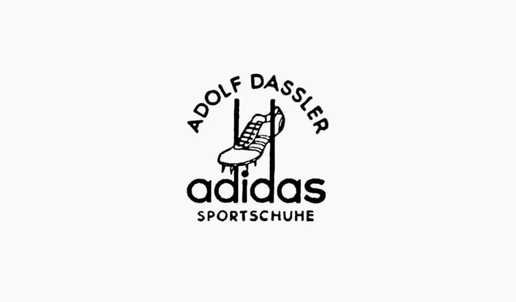 Logo original d'Adidas Logo original d'Adidas