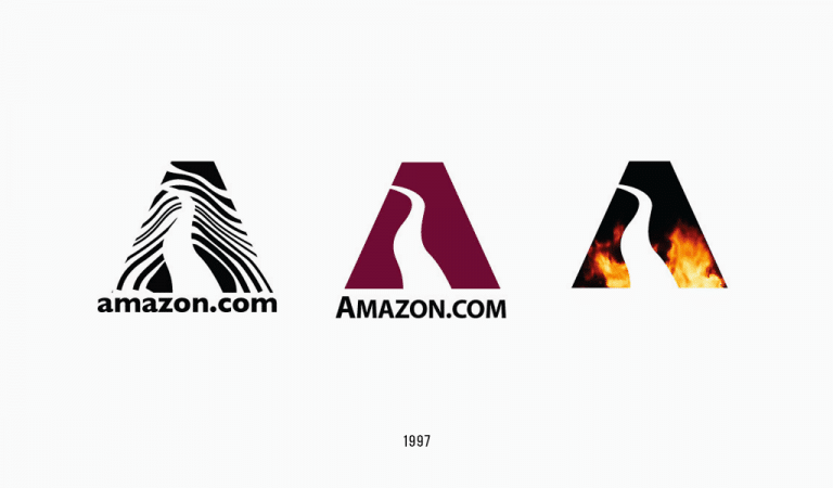 L'histoire d'Amazon et de son logo | Turbologo