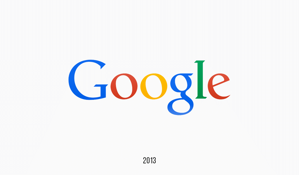 Google logo, 2013 Google logo, 2013