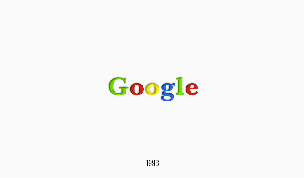 Google logo, 1998 Google logo, 1998