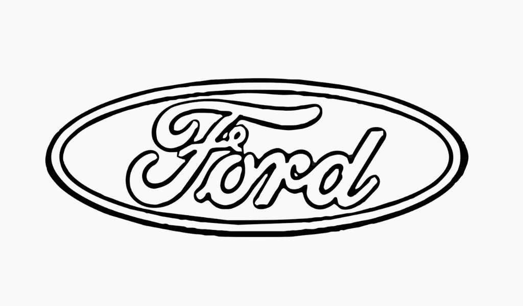 Dessin du logo Ford Dessin du logo Ford